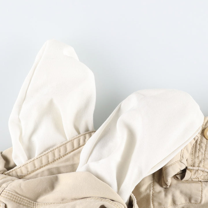 Ralph Lauren POLO RALPH LAUREN cargo shorts, men's size W36 cotton Beige type Vintage Second Hand