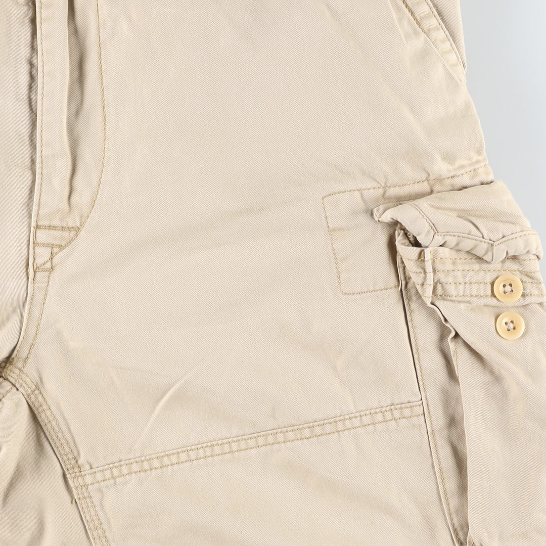 Ralph Lauren POLO RALPH LAUREN cargo shorts, men's size W36 cotton Beige type Vintage Second Hand