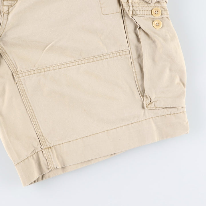 Ralph Lauren POLO RALPH LAUREN cargo shorts, men's size W36 cotton Beige type Vintage Second Hand