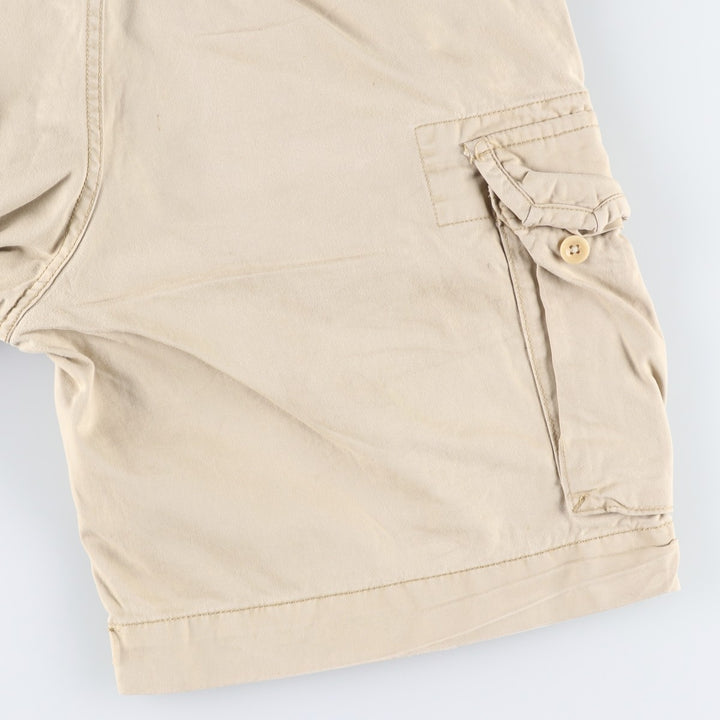 Ralph Lauren POLO RALPH LAUREN cargo shorts, men's size W36 cotton Beige type Vintage Second Hand