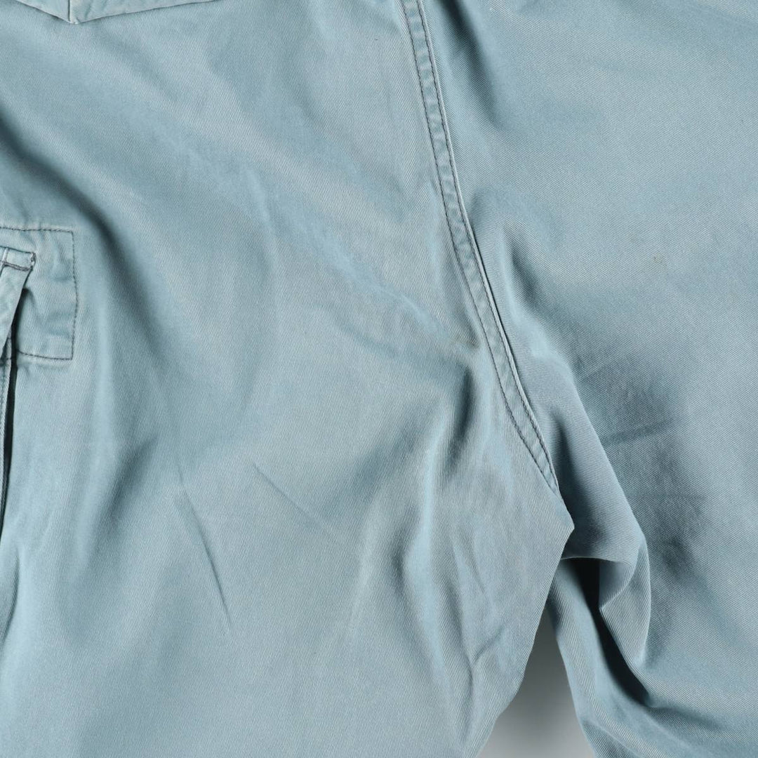 Ralph Lauren POLO by Ralph Lauren cargo shorts, men's size W39 (approx.) cotton Blue type light blue Vintage Second Hand