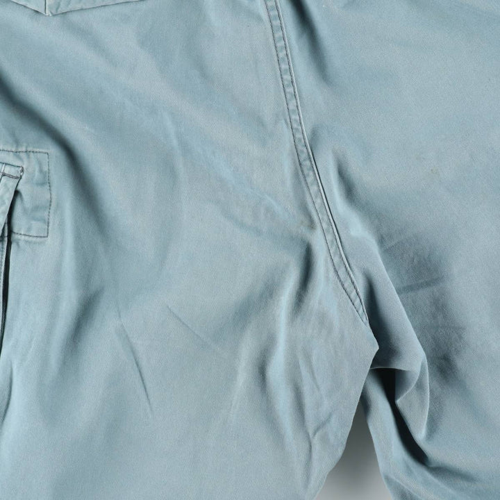 Ralph Lauren POLO by Ralph Lauren cargo shorts, men's size W39 (approx.) cotton Blue type light blue Vintage Second Hand