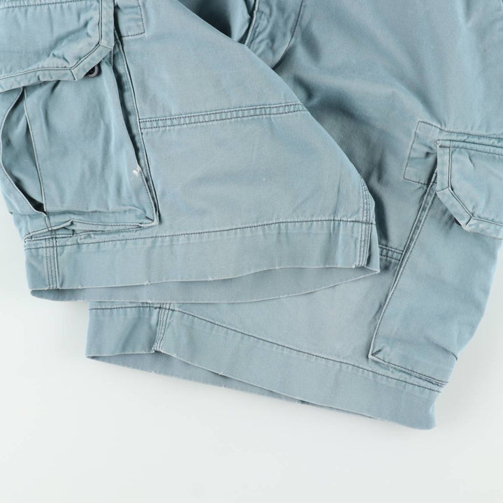 Ralph Lauren POLO by Ralph Lauren cargo shorts, men's size W39 (approx.) cotton Blue type light blue Vintage Second Hand