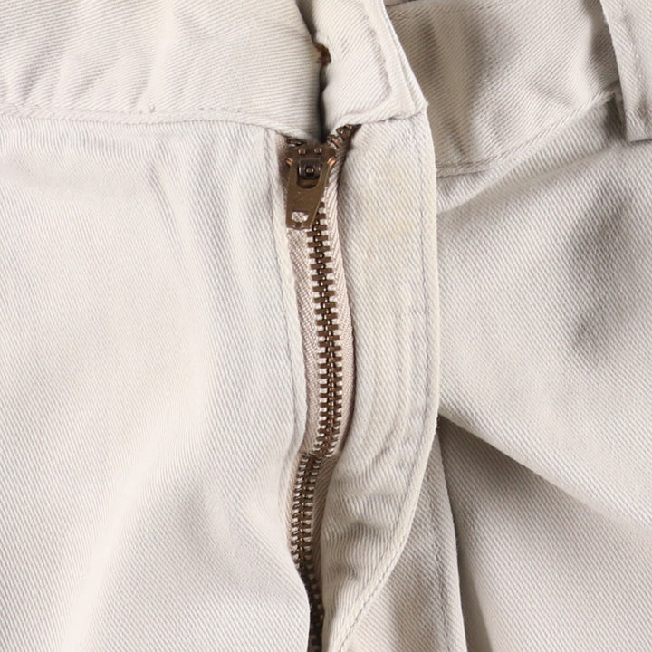 Ralph Lauren CHAPS Cargo Shorts, Men's Size W35 (approx.) cotton ivory Vintage Second Hand