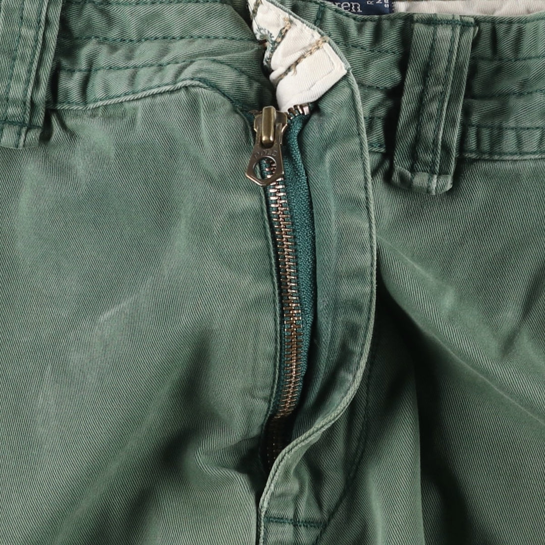 Ralph Lauren POLO by Ralph Lauren cargo shorts, half pants, men's w35 equivalent cotton green type Vintage Second Hand