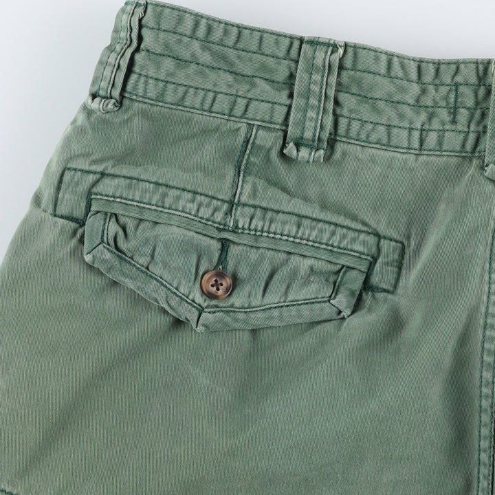 Ralph Lauren POLO by Ralph Lauren cargo shorts, half pants, men's w35 equivalent cotton green type Vintage Second Hand