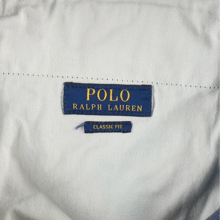 Ralph Lauren POLO RALPH LAUREN CLASSIC FIT Cargo Shorts, Men's Size W33 (approx.) cotton navy blue type Vintage Second Hand