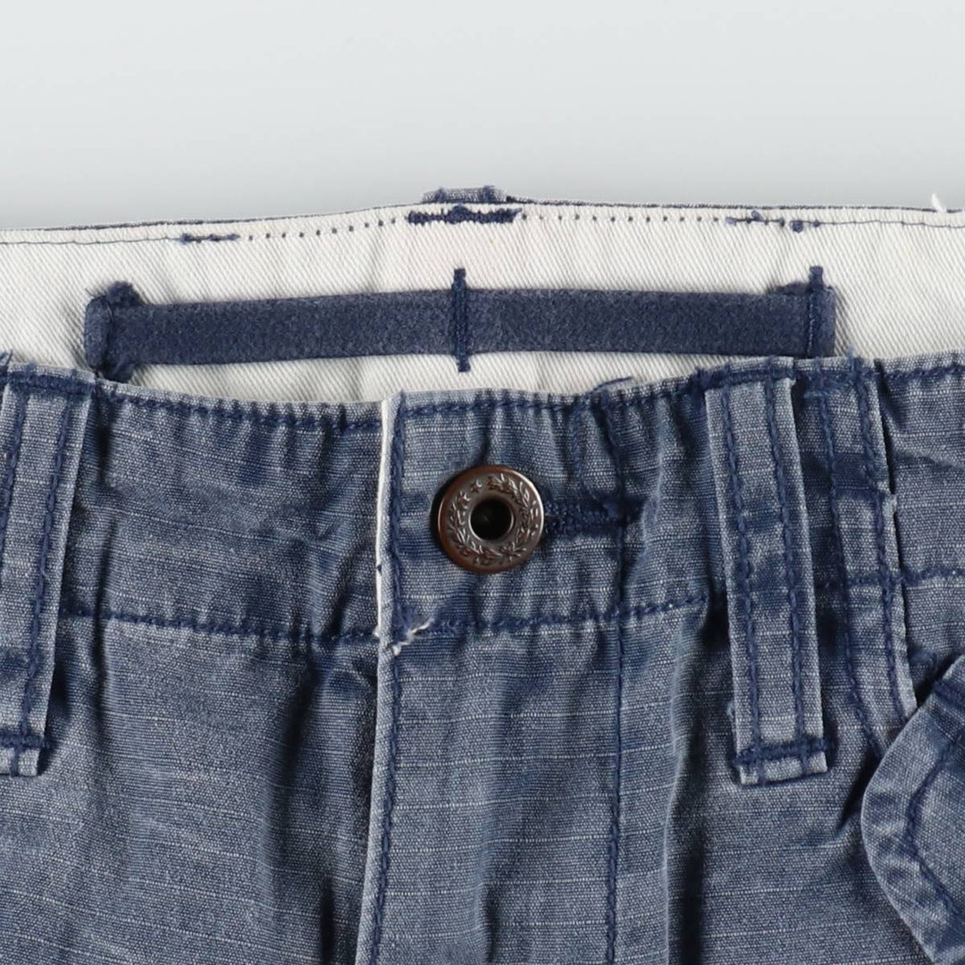 Ralph Lauren POLO RALPH LAUREN CLASSIC FIT Cargo Shorts, Men's Size W33 (approx.) cotton navy blue type Vintage Second Hand