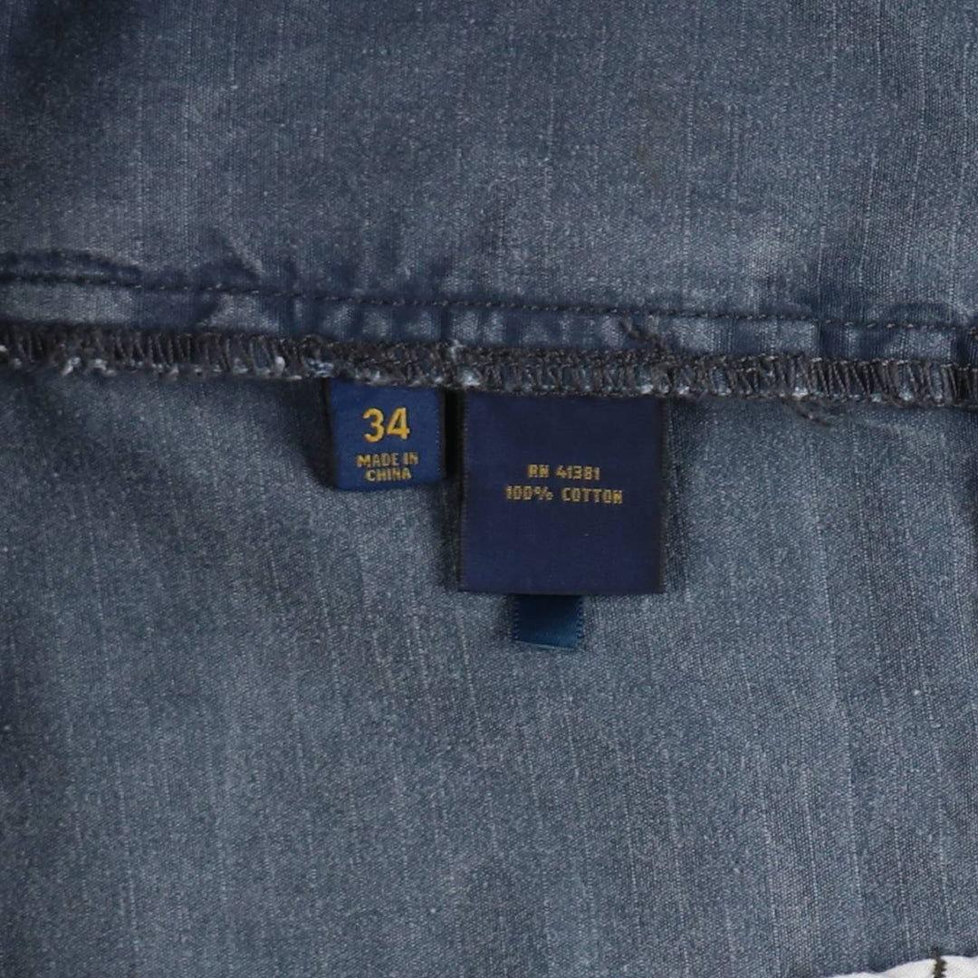 Ralph Lauren POLO RALPH LAUREN CLASSIC FIT Cargo Shorts (Men's size W36 equivalent) cotton navy blue type Vintage Second Hand