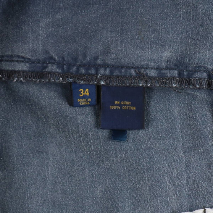 Ralph Lauren POLO RALPH LAUREN CLASSIC FIT Cargo Shorts (Men's size W36 equivalent) cotton navy blue type Vintage Second Hand