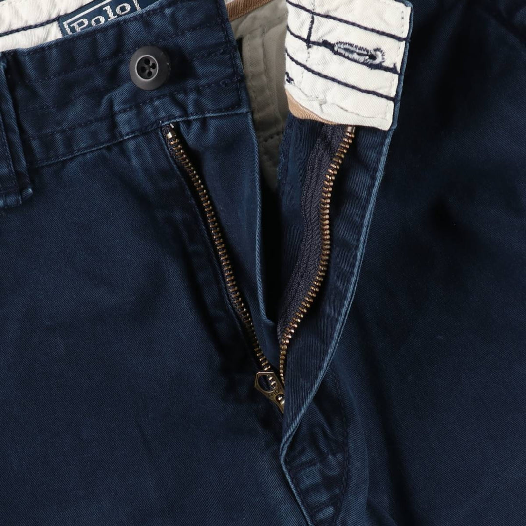 Ralph Lauren POLO by Ralph Lauren cargo shorts, men's size W31 cotton navy blue type Vintage Second Hand