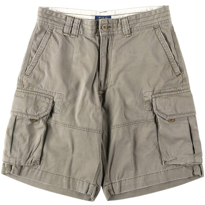 Ralph Lauren POLO RALPH LAUREN cargo shorts, half pants, men's size w34 cotton Khaki type Vintage Second Hand