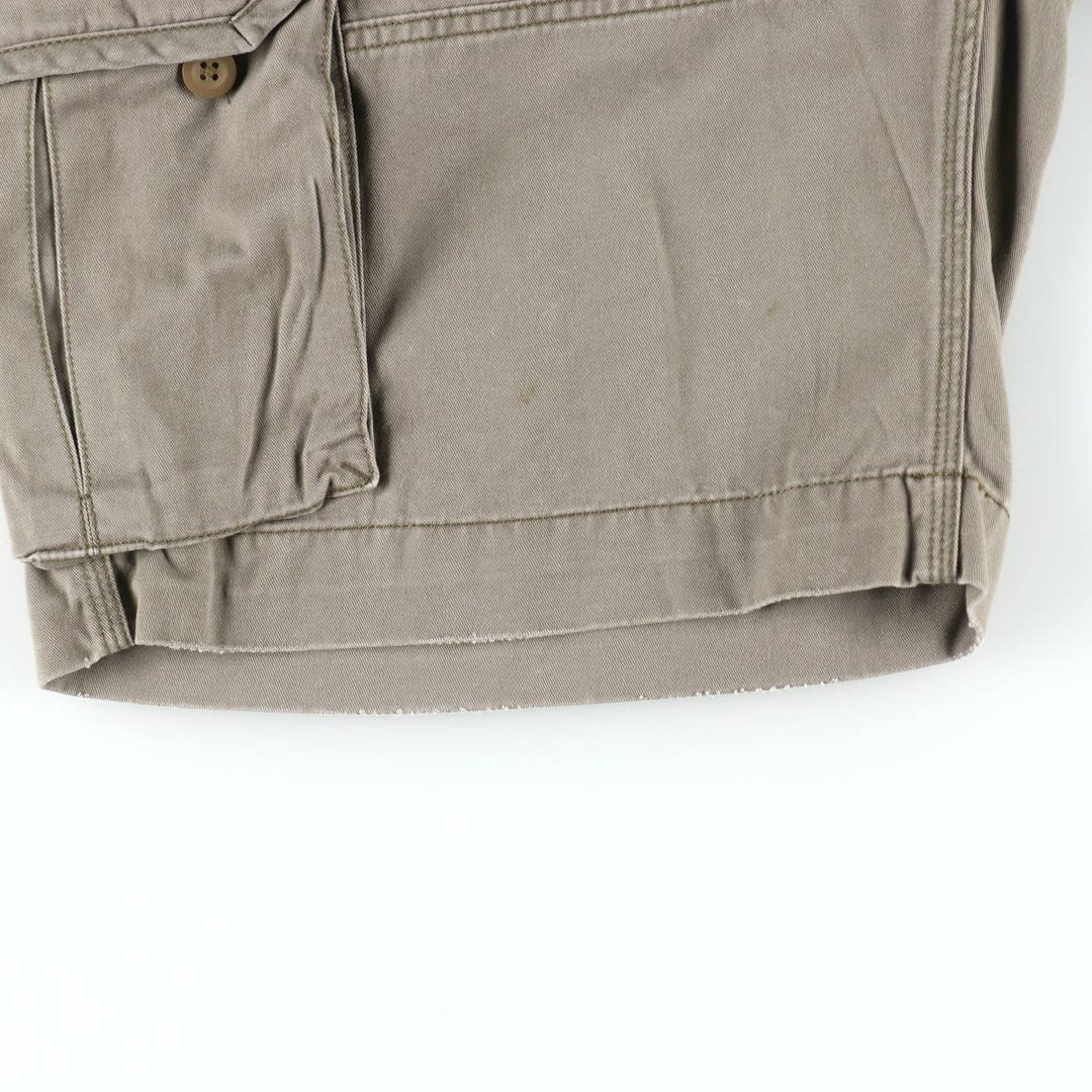 Ralph Lauren POLO RALPH LAUREN cargo shorts, half pants, men's size w34 cotton Khaki type Vintage Second Hand