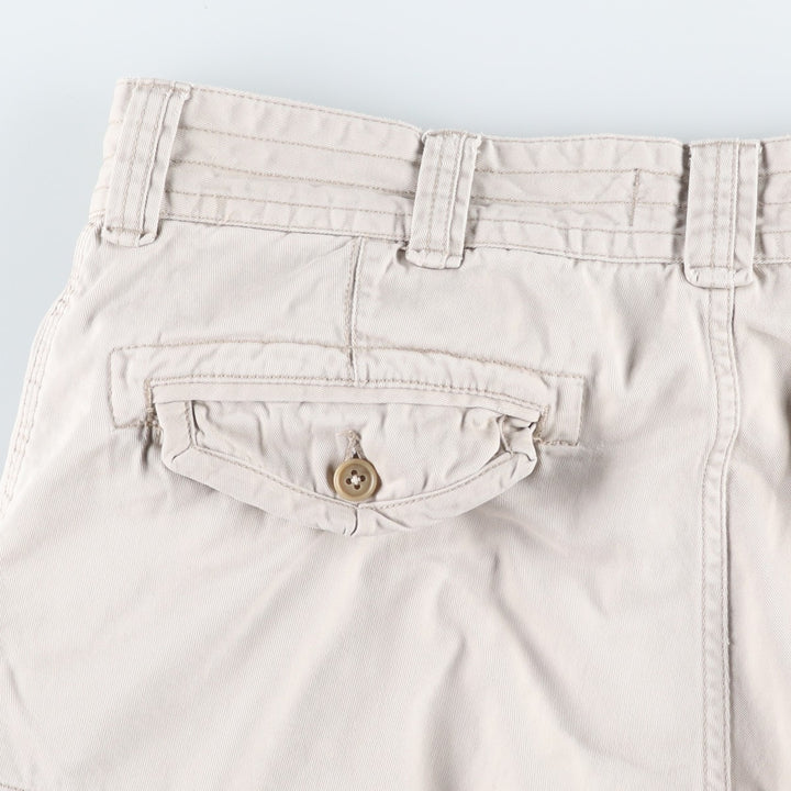 Ralph Lauren POLO by Ralph Lauren cargo shorts, half pants, men's size w36 cotton Beige type Vintage Second Hand