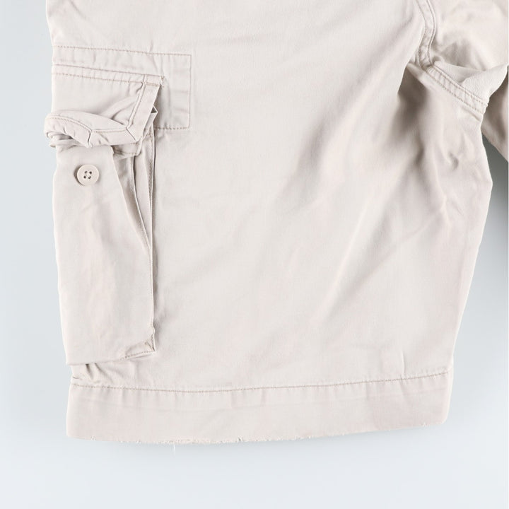 Ralph Lauren POLO by Ralph Lauren cargo shorts, half pants, men's size w36 cotton Beige type Vintage Second Hand