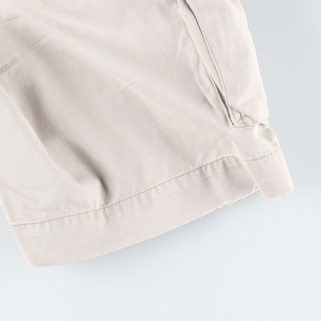 Ralph Lauren POLO by Ralph Lauren cargo shorts, half pants, men's size w36 cotton Beige type Vintage Second Hand