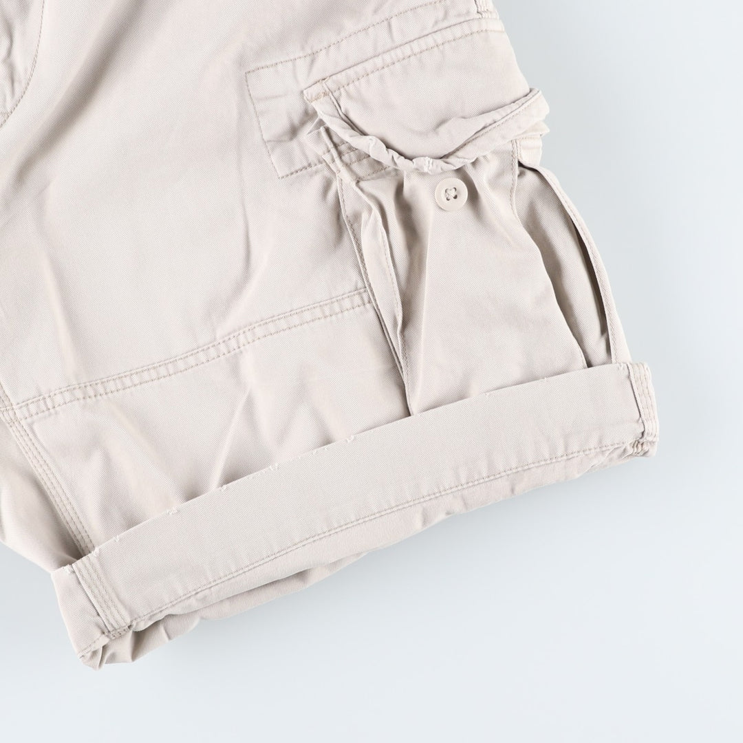 Ralph Lauren POLO by Ralph Lauren cargo shorts, half pants, men's size w36 cotton Beige type Vintage Second Hand