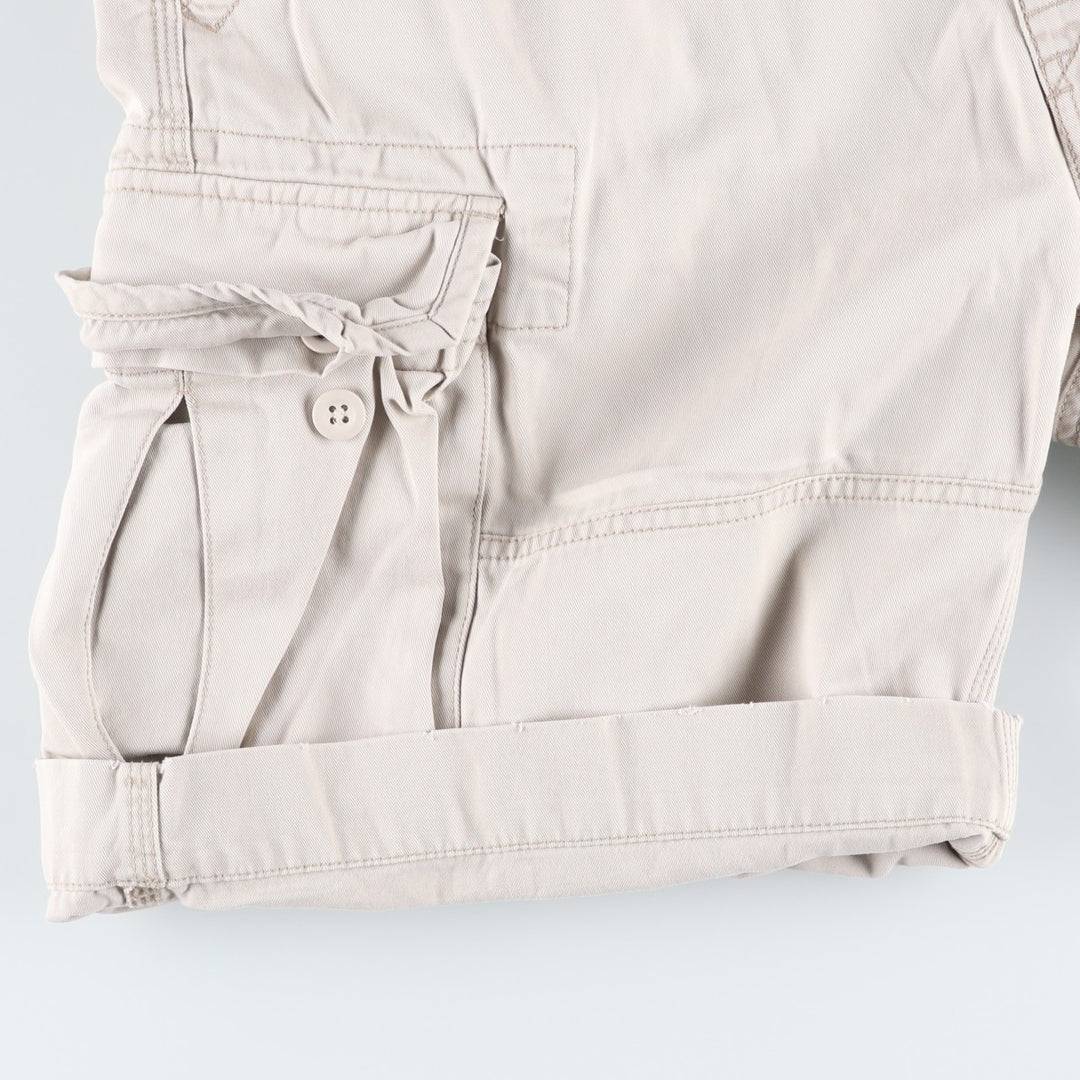 Ralph Lauren POLO by Ralph Lauren cargo shorts, half pants, men's size w36 cotton Beige type Vintage Second Hand
