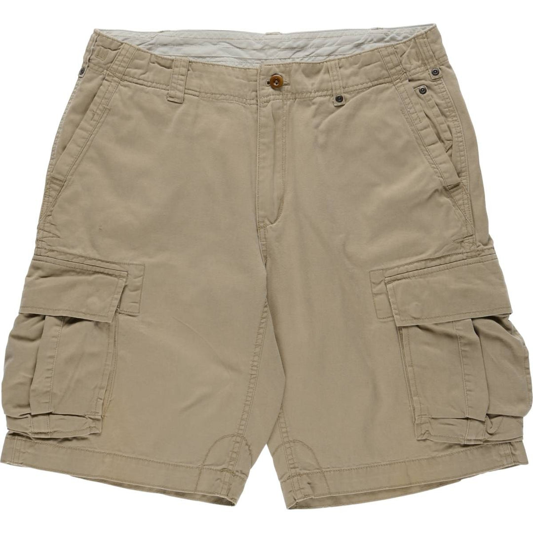 Ralph Lauren POLO by Ralph Lauren cargo shorts, half pants, men's size w36 cotton Khaki type beige Vintage Second Hand