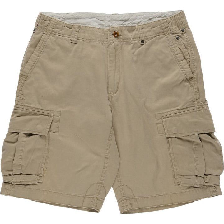 Ralph Lauren POLO by Ralph Lauren cargo shorts, half pants, men's size w36 cotton Khaki type beige Vintage Second Hand