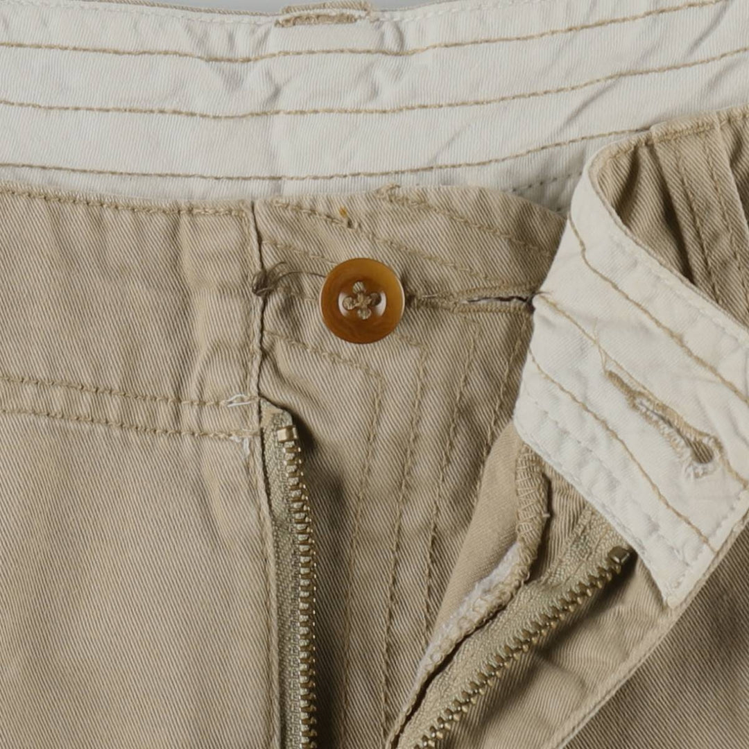 Ralph Lauren POLO by Ralph Lauren cargo shorts, half pants, men's size w36 cotton Khaki type beige Vintage Second Hand