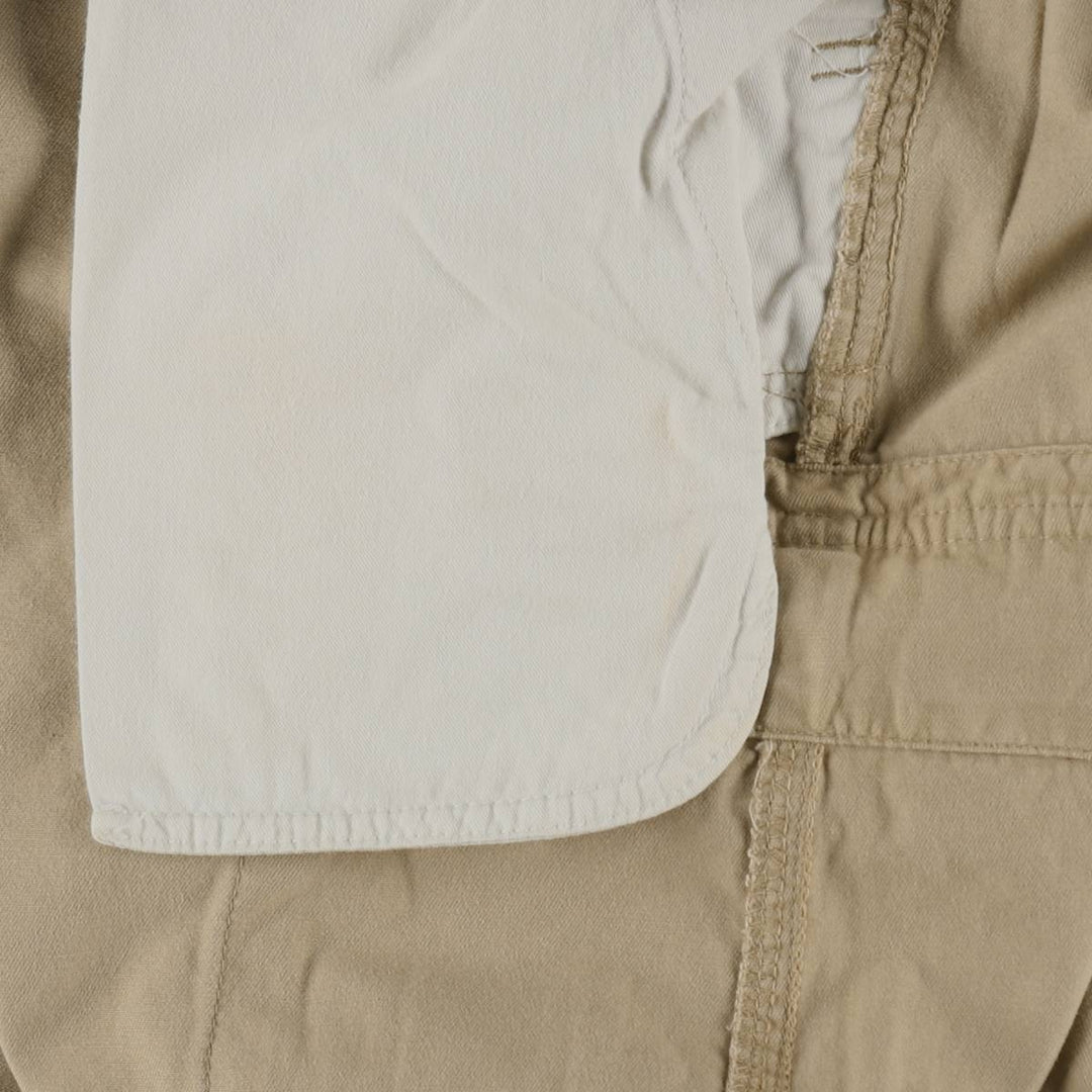 Ralph Lauren POLO by Ralph Lauren cargo shorts, half pants, men's size w36 cotton Khaki type beige Vintage Second Hand