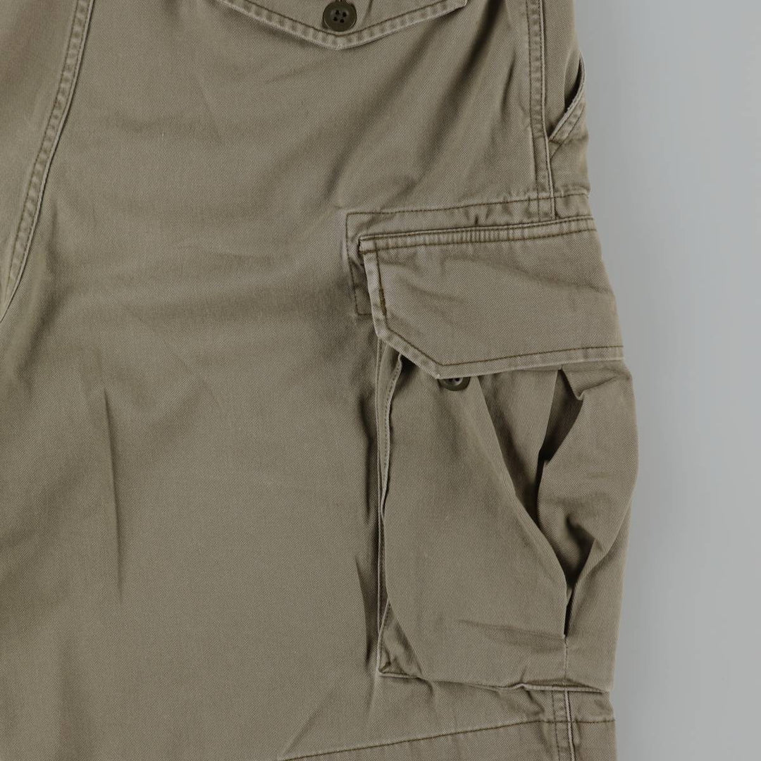 Ralph Lauren POLO by Ralph Lauren cargo shorts, half pants, men's size w34 cotton Khaki type Vintage Second Hand