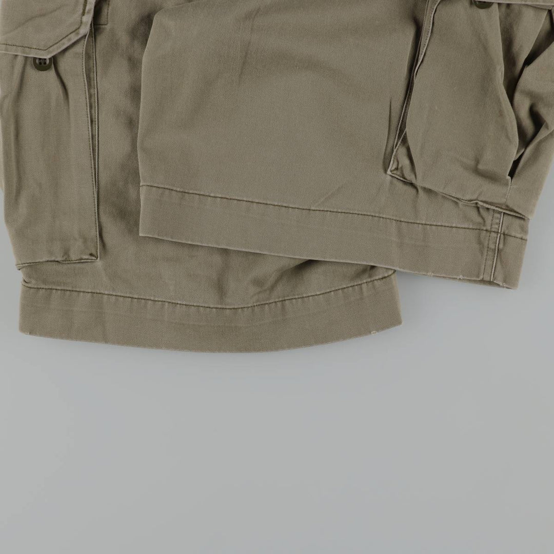 Ralph Lauren POLO by Ralph Lauren cargo shorts, half pants, men's size w34 cotton Khaki type Vintage Second Hand