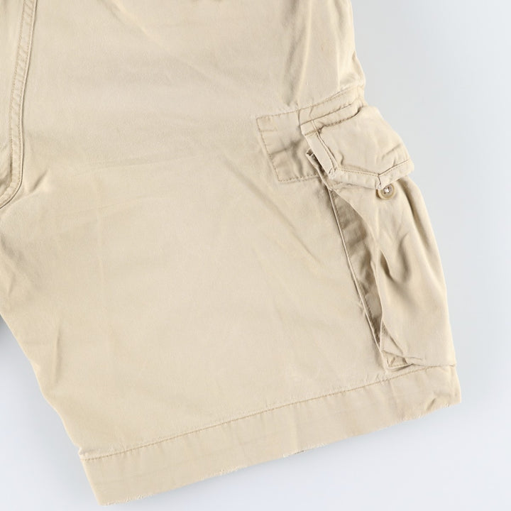 Ralph Lauren POLO RALPH LAUREN cargo shorts, men's size W35 cotton Beige type Vintage Second Hand