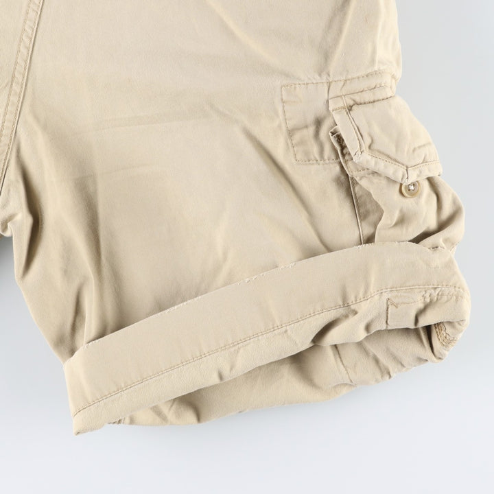 Ralph Lauren POLO RALPH LAUREN cargo shorts, men's size W35 cotton Beige type Vintage Second Hand