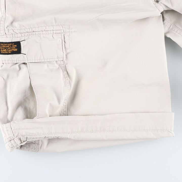 2000'S Ralph Lauren POLO JEANS COMPANY Cargo Shorts (Men's XL equivalent) cotton Beige type Vintage Second Hand
