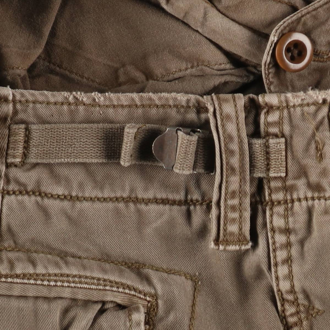 Ralph Lauren POLO by Ralph Lauren cargo shorts, men's size XL cotton Khaki type brown Vintage Second Hand