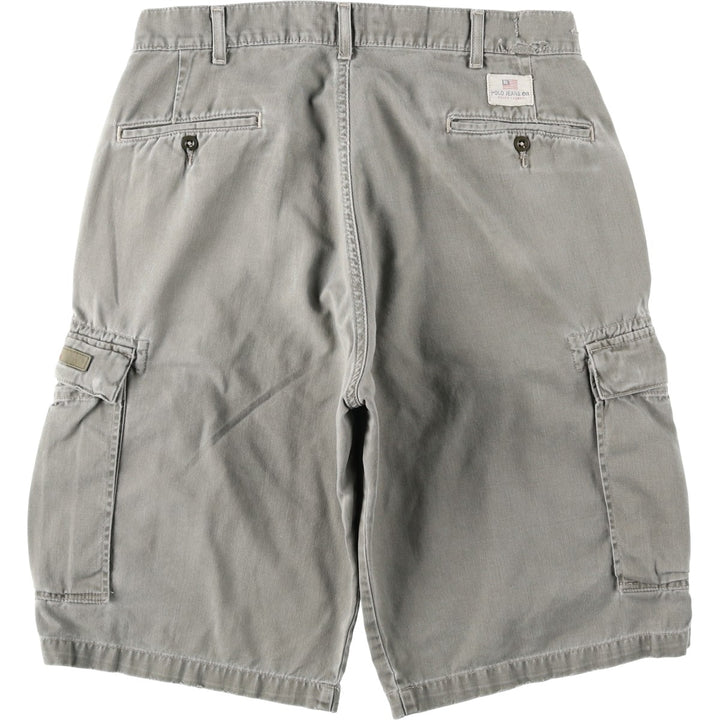 90s-00'S Ralph Lauren POLO JEANS COMPANY cargo shorts, men's size W34 (approx.) cotton Khaki type Vintage Second Hand