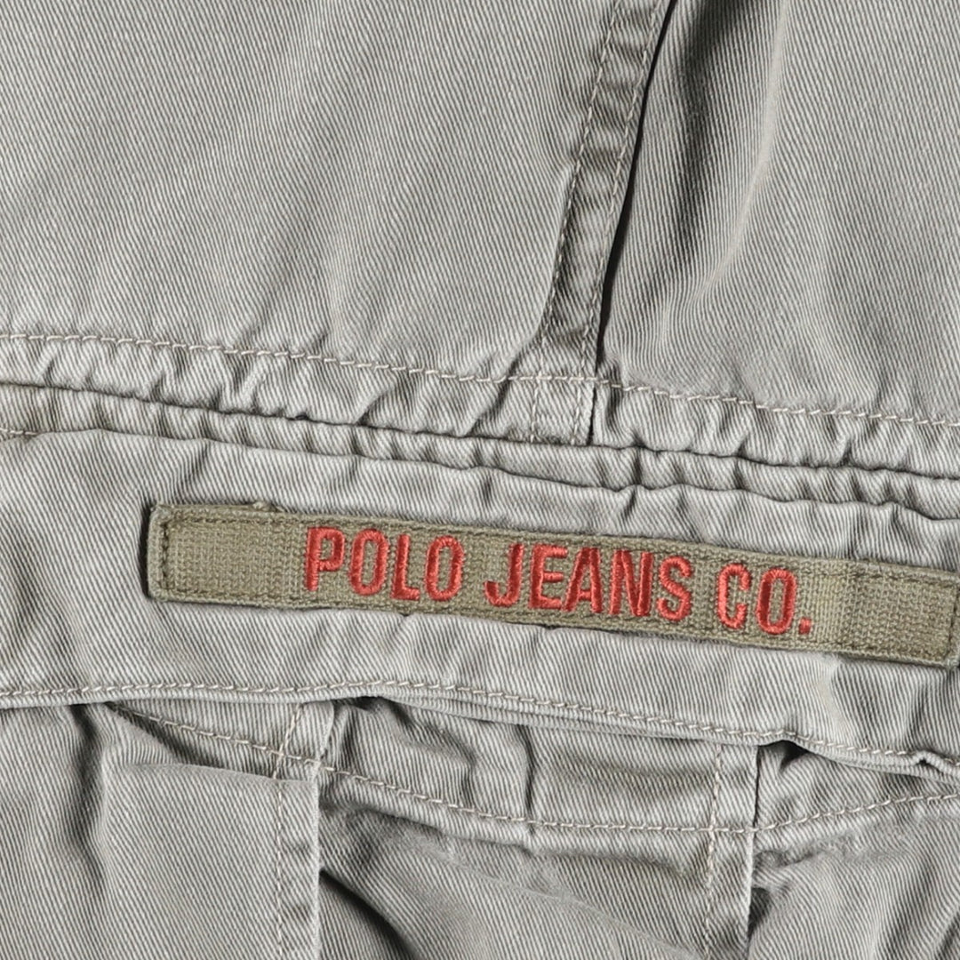 90s-00'S Ralph Lauren POLO JEANS COMPANY cargo shorts, men's size W34 (approx.) cotton Khaki type Vintage Second Hand