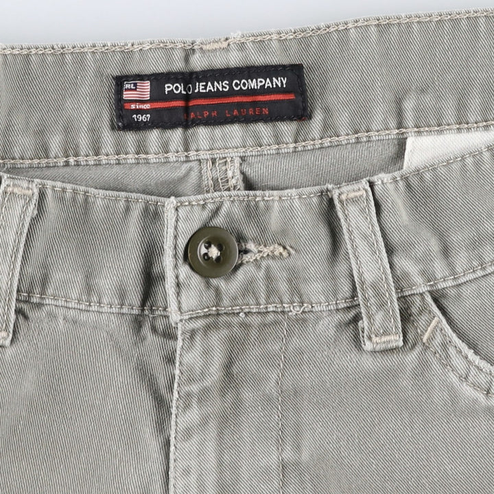 90s-00'S Ralph Lauren POLO JEANS COMPANY cargo shorts, men's size W34 (approx.) cotton Khaki type Vintage Second Hand