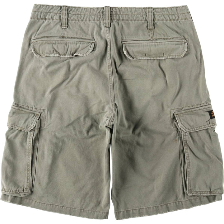 Ralph Lauren POLO JEANS COMPANY cargo shorts, men's size W38 (approx.) cotton Khaki type Vintage Second Hand