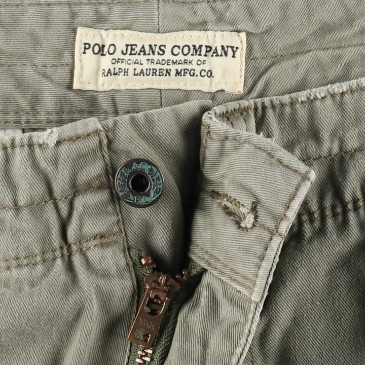Ralph Lauren POLO JEANS COMPANY cargo shorts, men's size W38 (approx.) cotton Khaki type Vintage Second Hand