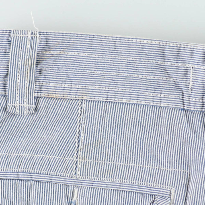 Ralph Lauren POLO RALPH LAUREN Stripe Pattern Cargo Shorts, Men's Size W31 (approx.) cotton navy blue type Vintage Second Hand