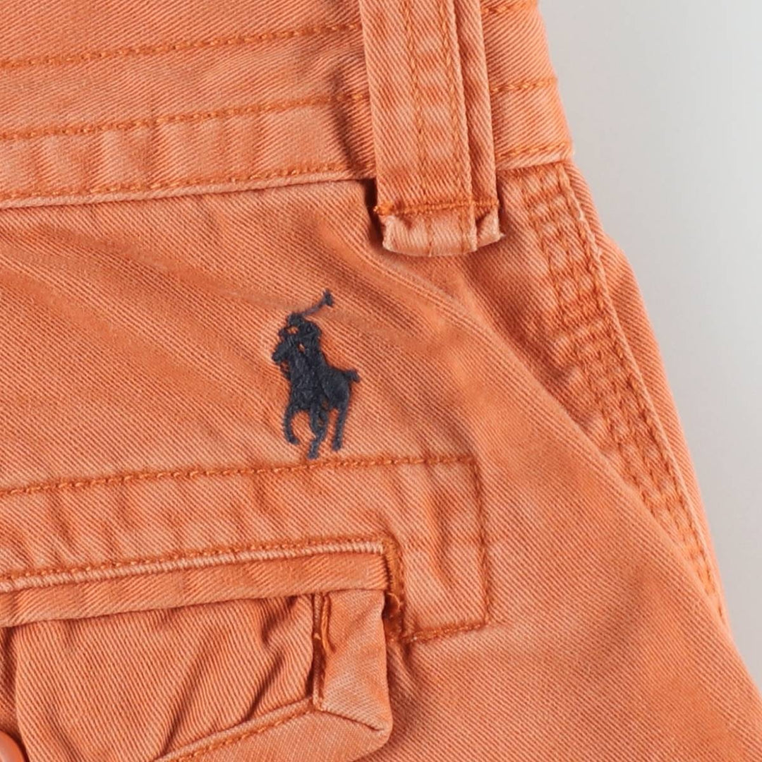 Ralph Lauren POLO by Ralph Lauren cargo shorts, half pants, men's w37 equivalent cotton orange type Vintage Second Hand