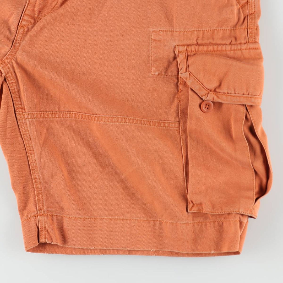 Ralph Lauren POLO by Ralph Lauren cargo shorts, half pants, men's w37 equivalent cotton orange type Vintage Second Hand