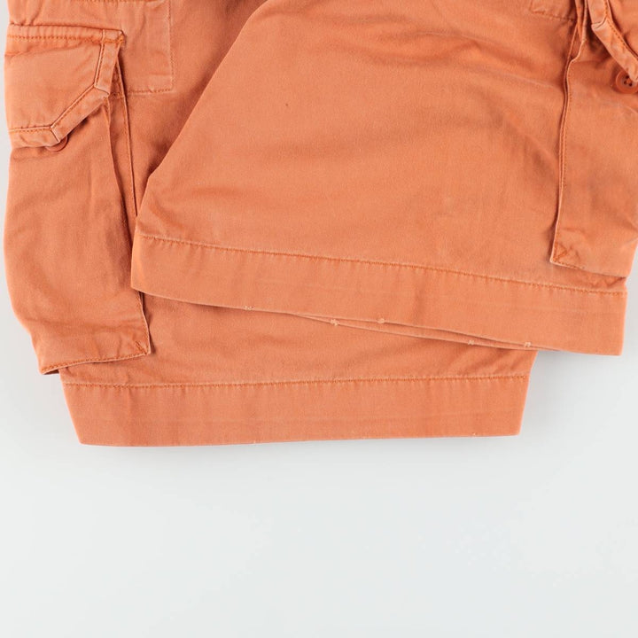 Ralph Lauren POLO by Ralph Lauren cargo shorts, half pants, men's w37 equivalent cotton orange type Vintage Second Hand