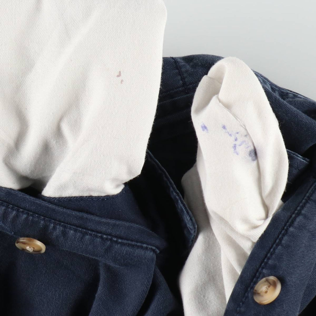 Ralph Lauren POLO RALPH LAUREN Relaxed Fit Big Size Cargo Shorts (Men's W40 equivalent) cotton navy blue type Vintage Second Hand