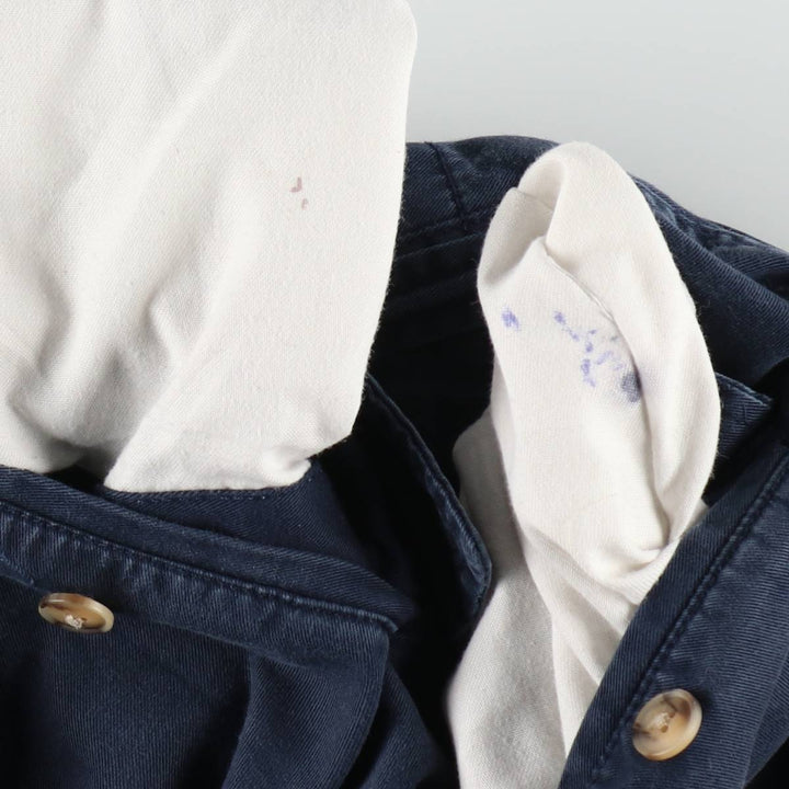 Ralph Lauren POLO RALPH LAUREN Relaxed Fit Big Size Cargo Shorts (Men's W40 equivalent) cotton navy blue type Vintage Second Hand