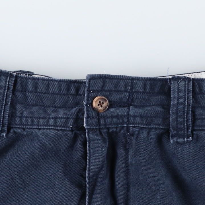 Ralph Lauren POLO RALPH LAUREN Chino Cargo Shorts, Men's Size W37 (approx.) cotton navy blue type Vintage Second Hand