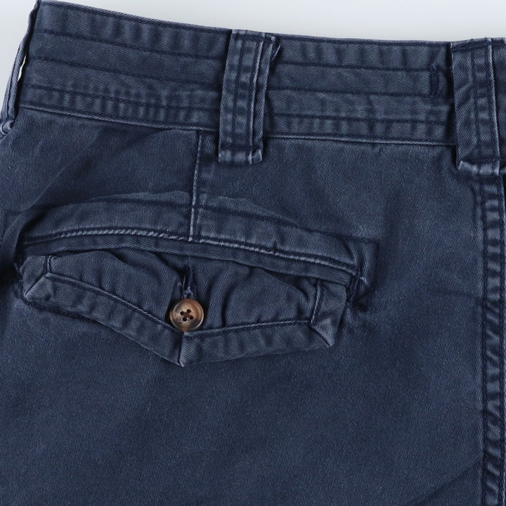 Ralph Lauren POLO RALPH LAUREN Chino Cargo Shorts, Men's Size W37 (approx.) cotton navy blue type Vintage Second Hand