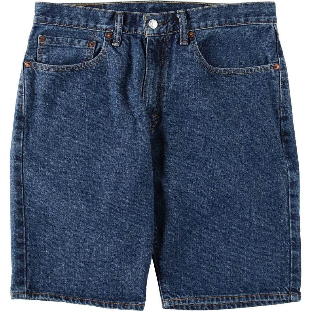 Levi's 505 denim shorts, short pants for men, size W34 unclear blue type Vintage Second Hand