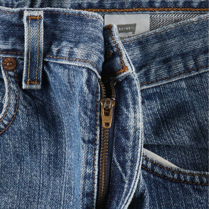 Levi's 505 Regular Fit Denim Shorts (Men's W35 equivalent) cotton blue type Vintage Second Hand