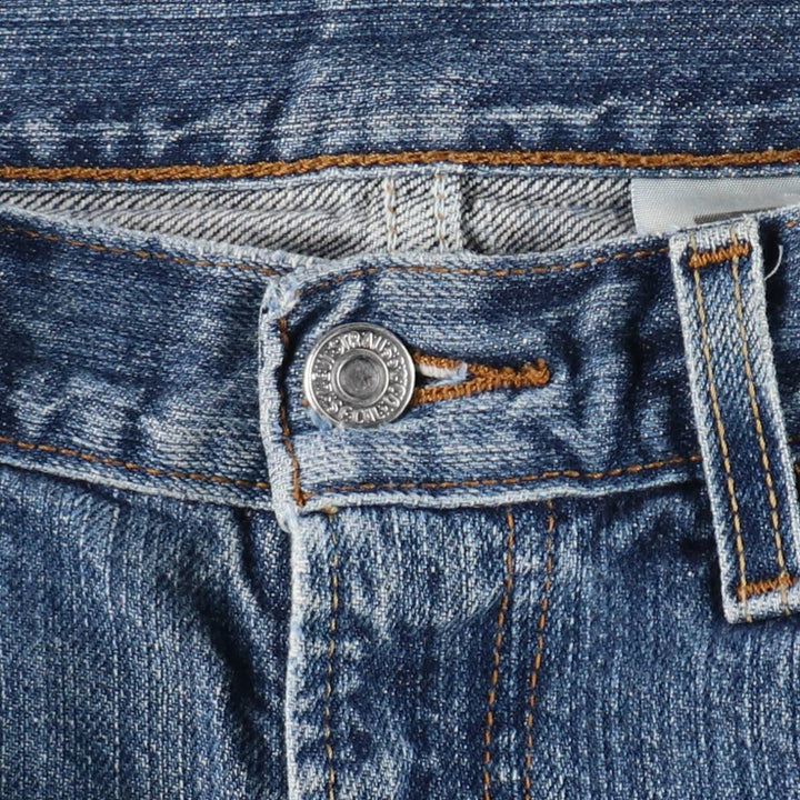 Levi's 505 Regular Fit Denim Shorts (Men's W35 equivalent) cotton blue type Vintage Second Hand