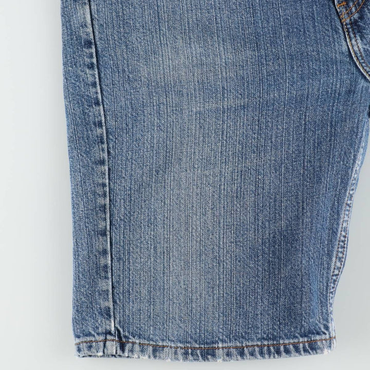 Levi's 505 Regular Fit Denim Shorts (Men's W35 equivalent) cotton blue type Vintage Second Hand