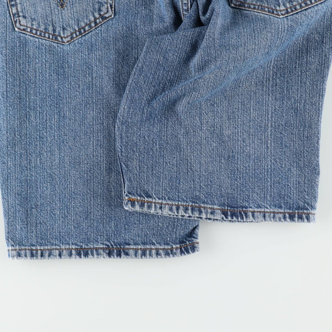 Levi's 505 Regular Fit Denim Shorts (Men's W35 equivalent) cotton blue type Vintage Second Hand
